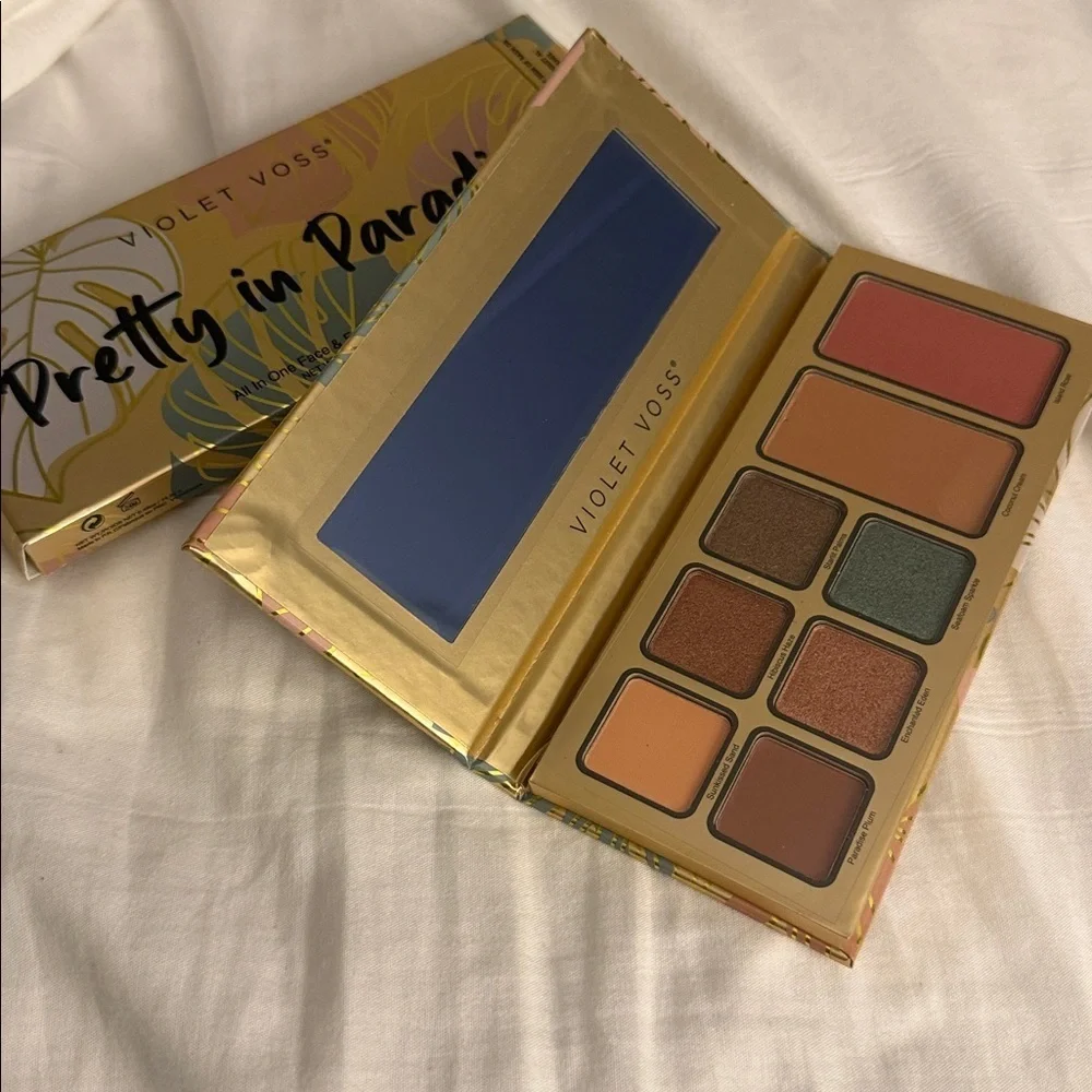Violet Voss pretty in paradise all in one face & eyeshadow palette new in box
